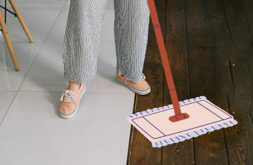 Bathroom cleaning